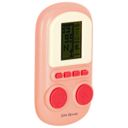 Elektronická arkádová hra prenosná konzola ružová