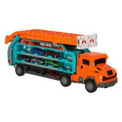 Obytný príves so šmykľavkou 6el oranžová