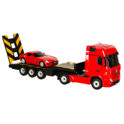 RC auto 1:26 Mercedes-Benz Actros červené