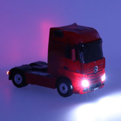 RC auto 1:26 Mercedes-Benz Actros červené