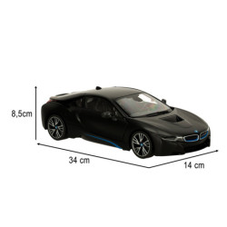 RC auto 1:14 BMW i8 otváracie dvere čierne