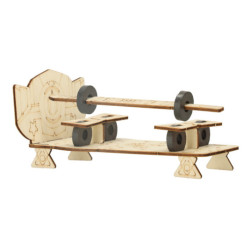 Súprava na vedecké pokusy typu urob si sám magnetyc 4v1