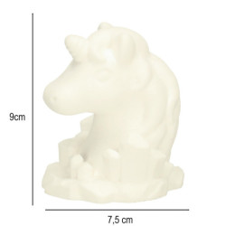 Súprava na pestovanie kryštálov zo sadry jednorožca