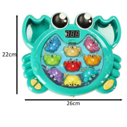 Interaktívna hra 2 v 1 na lov krabov