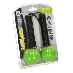 Bezdrôtové tréningové švihadlo zelené a čierne