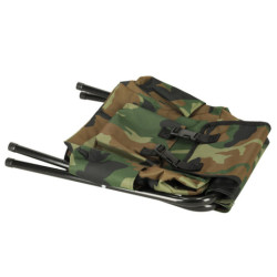 Turistické kreslo bez chrbta rybárske moro