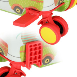 Detský cestovný kufor na kolieskach chobotnica