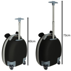 Detský cestovný kufor na kolieskach tučniak