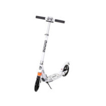 GIMMIK AILO skladacia mestská kolobežka 200mm kolesá tlmič predný zadný biely