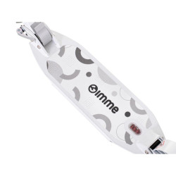 GIMMIK AILO skladacia mestská kolobežka 200mm kolesá tlmič predný zadný biely