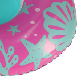 BESTWAY 34091 Nafukovací pontón so strieškou ružový