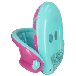 BESTWAY 34091 Nafukovací pontón so strieškou ružový