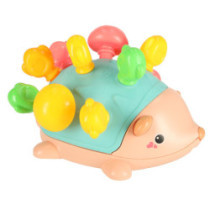 Zmyslové vzdelávacie montessori modrý ježko