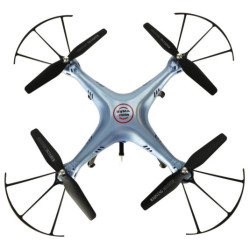 Syma X5HW 2,4GHz RC dron Wi-Fi kamera modrá