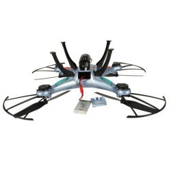 Syma X5HW 2,4GHz RC dron Wi-Fi kamera modrá