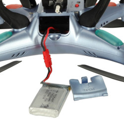 Syma X5HW 2,4GHz RC dron Wi-Fi kamera modrá