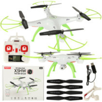 Syma X5HW 2,4GHz RC dron Wi-Fi kamera biela