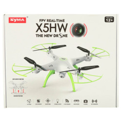 Syma X5HW 2,4GHz RC dron Wi-Fi kamera biela