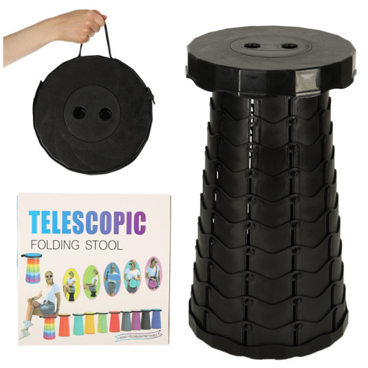 Skladacia stolička skladacia stolička čierna