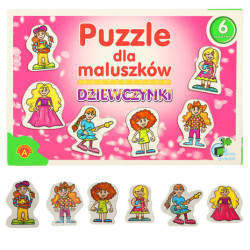 ALEXANDER Puzzle pre batoľatá - dievčatá
