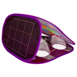 Hádzanie na suchý zips obojstranná hra šípky loptičky tašky 21el.