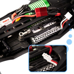 RC auto Q901 bezkartáčové 1:16 2.4G 4CH 52km/h modré