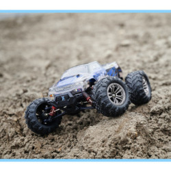 RC auto Q901 bezkartáčové 1:16 2.4G 4CH 52km/h modré