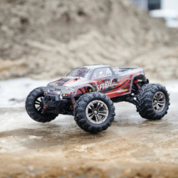 RC auto Q901 bezkartáčové 1:16 2.4G 4CH 52km/h červená