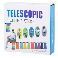 Skladacia stolička skladacia stolička stolička pre domáce záhradné kempovanie červená