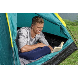 BESTWAY 67121 Cestovný nafukovací velúrový vankúš námornícka modrá