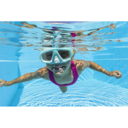 BESTWAY 22011 Potápačská maska plavecké okuliare zelené