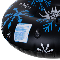 Nafukovacie sane na snehové koleso s pneumatikou na sneh