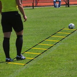 Koordinačný gymnastický tréningový rebrík žltý