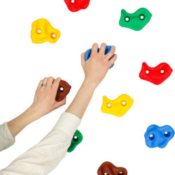 Držiaky na lezecké kamene pre deti 10ks