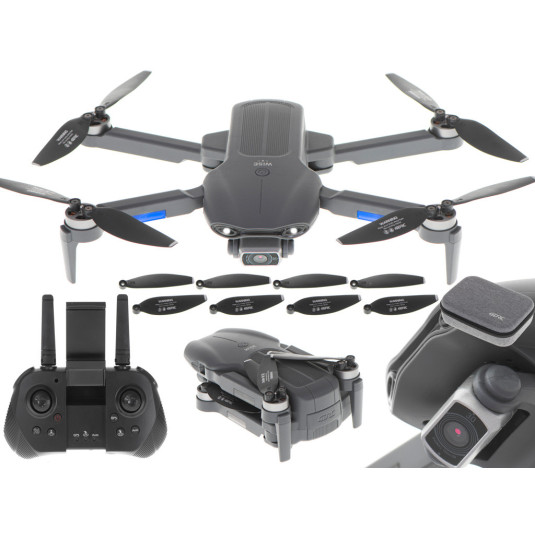 Dron RC F9 6K HD kamera GPS WIFI 2000m dosah