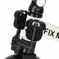 Trojkolka Fix Mini bežecká trojkolka 3v1 s pedálmi biela