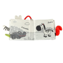 Senzorická kniha mäkké chvosty zvierat sova