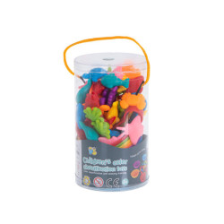 Zvieracie safari vzdelávacie učenie sa počítať montessori 36el.