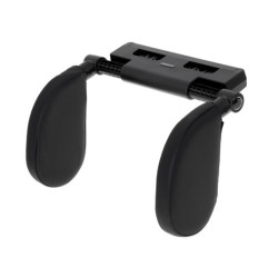 Nastaviteľná opierka hlavy a krku do auta čierna