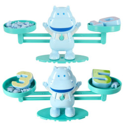 Vzdelávacie váhy, ktoré sa učia počítať hroch mini