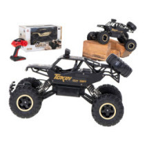 RC auto Rock Crawler 1:12 4WD METAL čierny