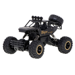 RC auto Rock Crawler 1:12 4WD METAL čierny