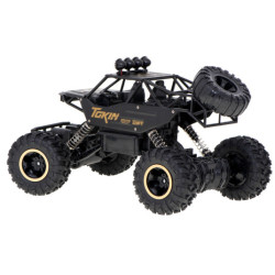 RC auto Rock Crawler 1:12 4WD METAL čierny