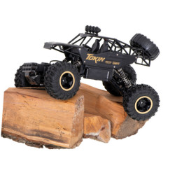 RC auto Rock Crawler 1:12 4WD METAL čierny
