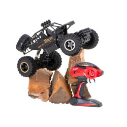 RC auto Rock Crawler 1:12 4WD METAL čierny