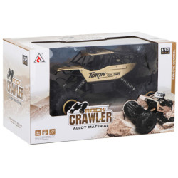 RC auto Rock Crawler 1:12 4WD METAL čierny