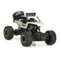RC auto Rock Crawler 1:12 4WD METAL strieborná