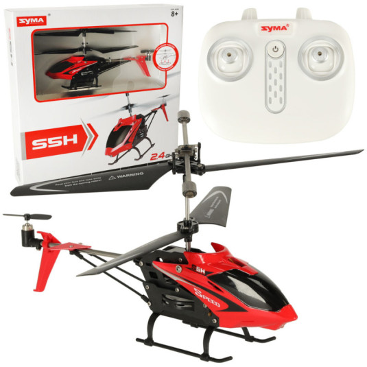 SYMA S5H 2,4GHz RTF RC vrtuľník červený