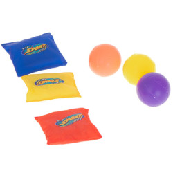 Hádzanie na cieľ s taškami šípky zručnosti hra