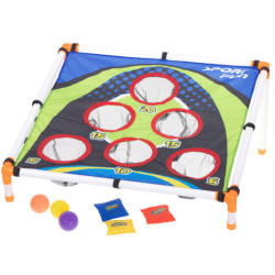 Hádzanie na cieľ s taškami šípky zručnosti hra